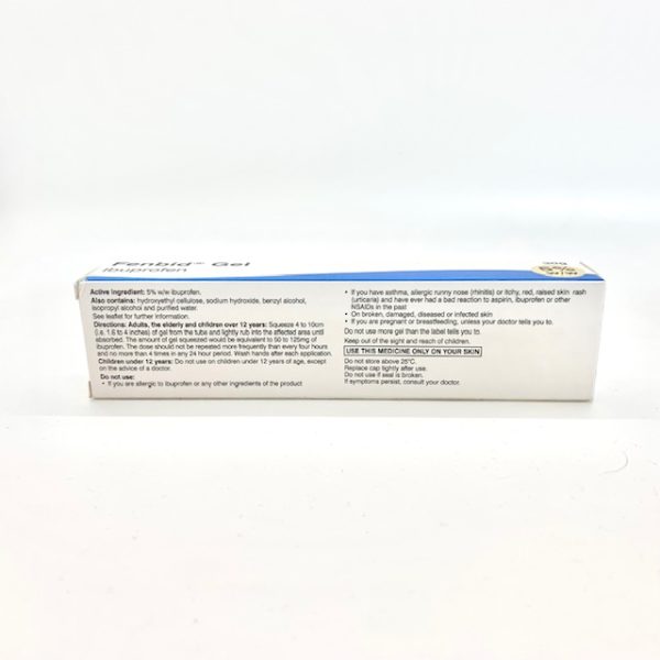 Ibuprofen Gel 5% | 30g Tube - Image 4