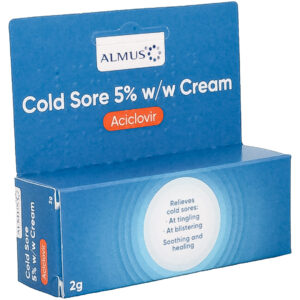 cold sore cream box