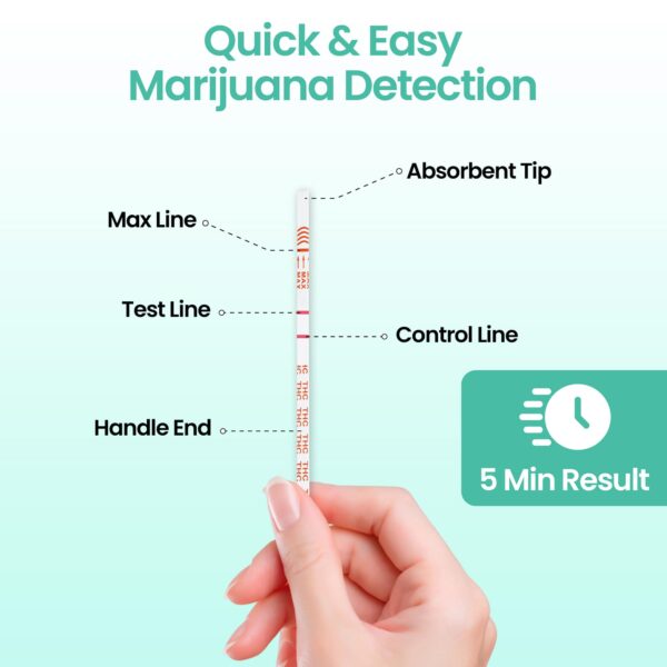 Description of One Step Cannabis test strip