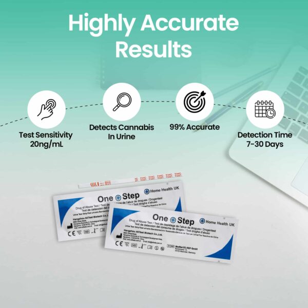 One Step THC test highly accurate results
