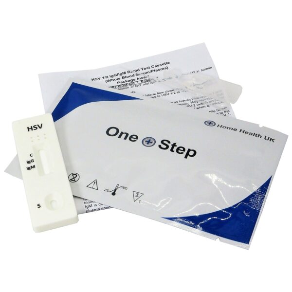 One Step Herpes Simplex Virus 1 & 2 Blood Test