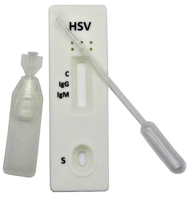 One Step Herpes Simplex Virus 1 & 2 Blood Test