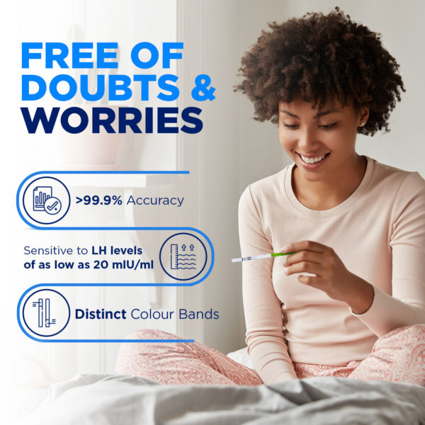 ovulation test, free of doubts and worries