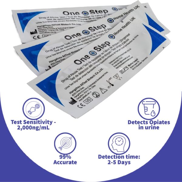 One Step Opiate Drug Strip Test