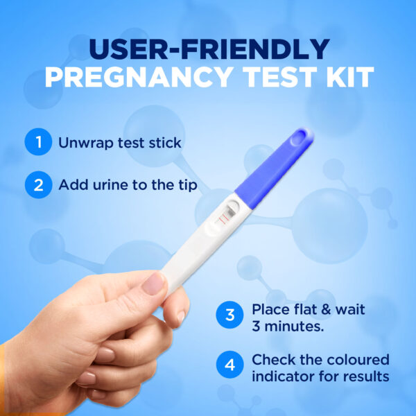 user-friendly pregnancy test kit