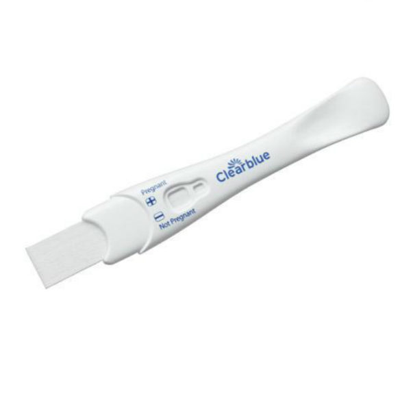 clearblue rapid pregnancy test without the cap on
