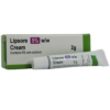 lipsore cream box with tube