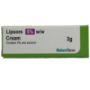 front view of the relonchem lipsore cream box