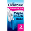 Clearblue Pregnancy Triple Check, 2 Ultra Early Tests & 1 Weeks Indicator Test
