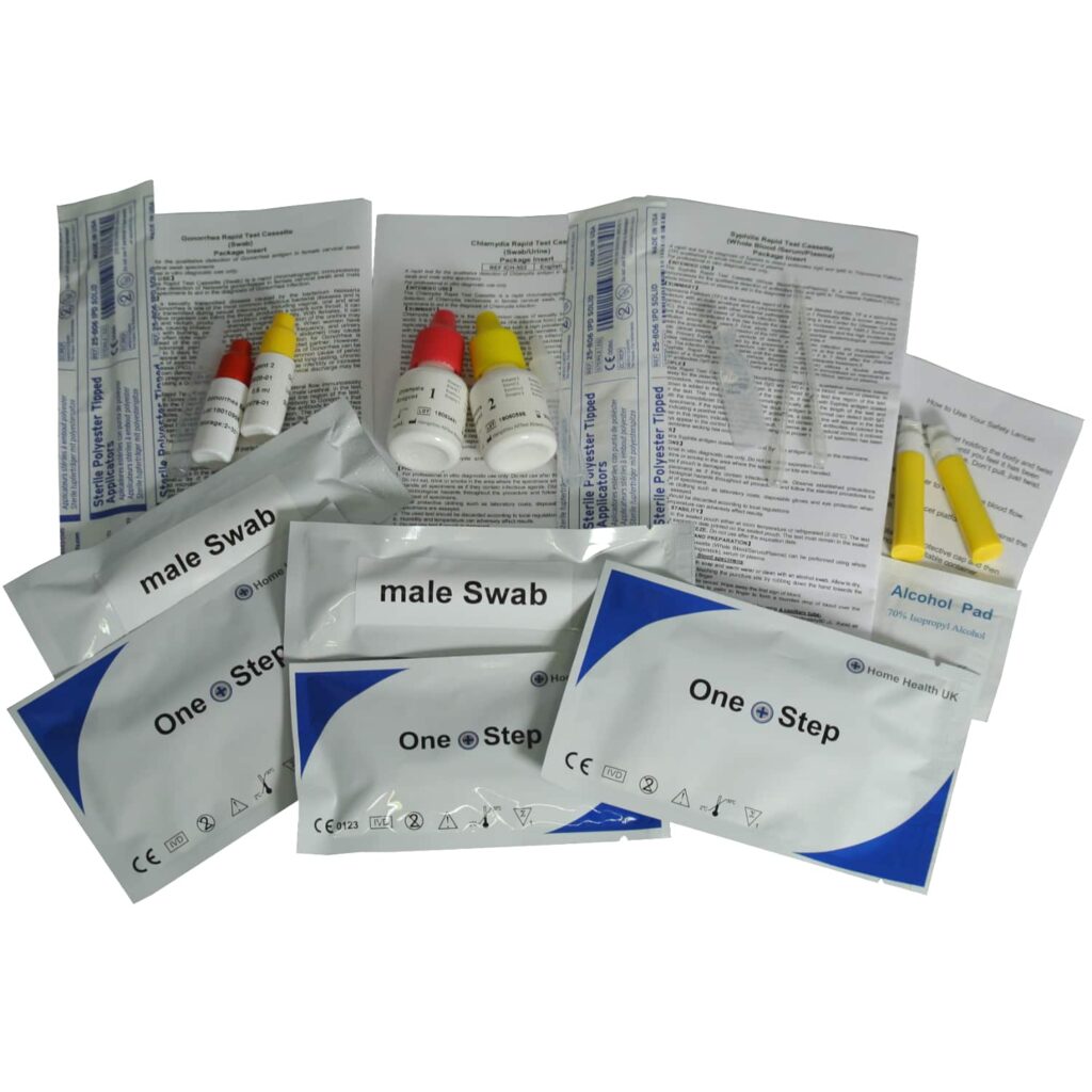 One Step Gonorrhoea Chlamydia Syphilis Test Cassette