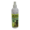 pet deodorant spray bottle front