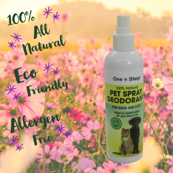 pet deodorant spray info box