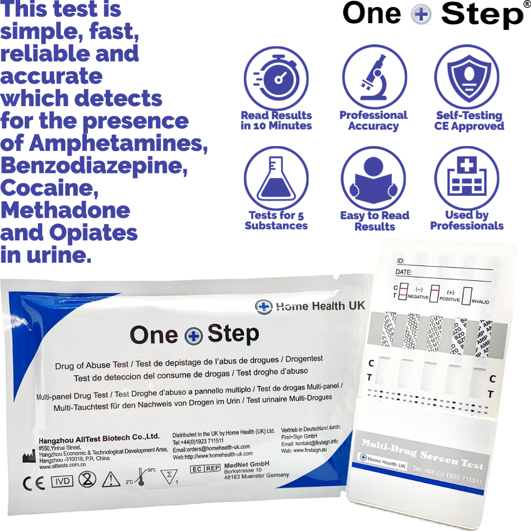 Urine Drug Test «Multi-Drug 5» 5 drugs