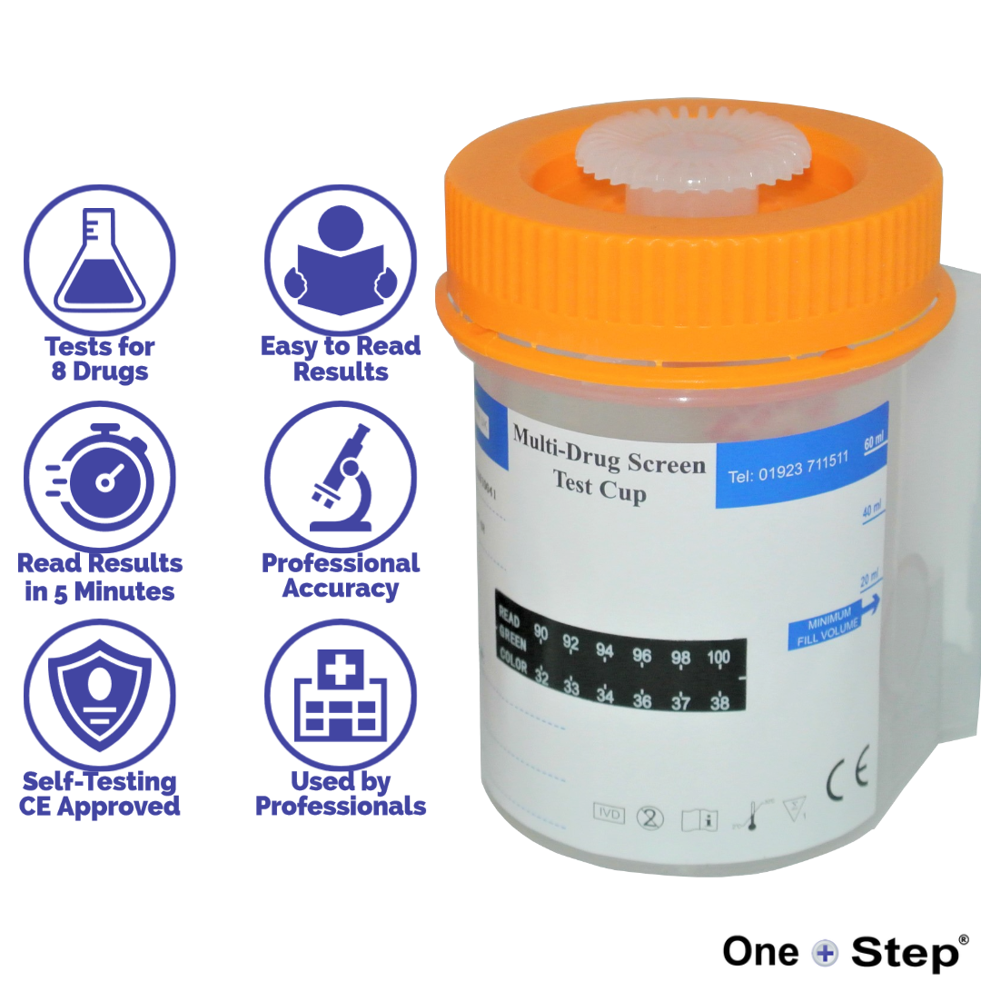 3 Drugs Saliva Detection Test (COC/OPI/THC) Midstream Format - Home Health  Europe