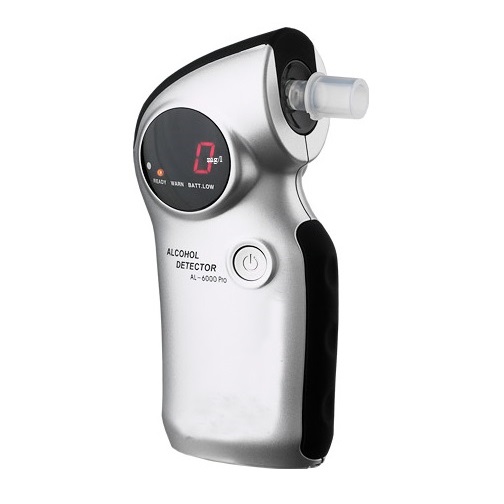 Alkohol Tester Oppladbar Digital Pust Tester Breathalyzer Gass Alkohol  Detektor