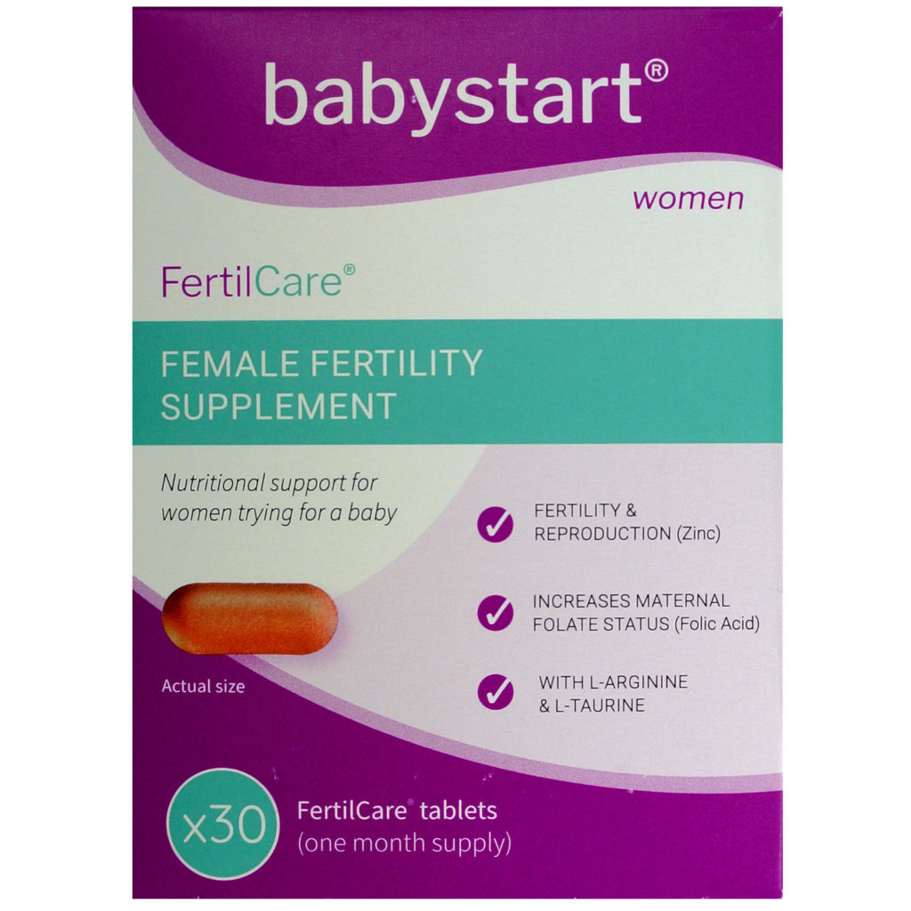 Babystart Fertilcare Female Fertility Supplement 30 Tablets Pack Home
