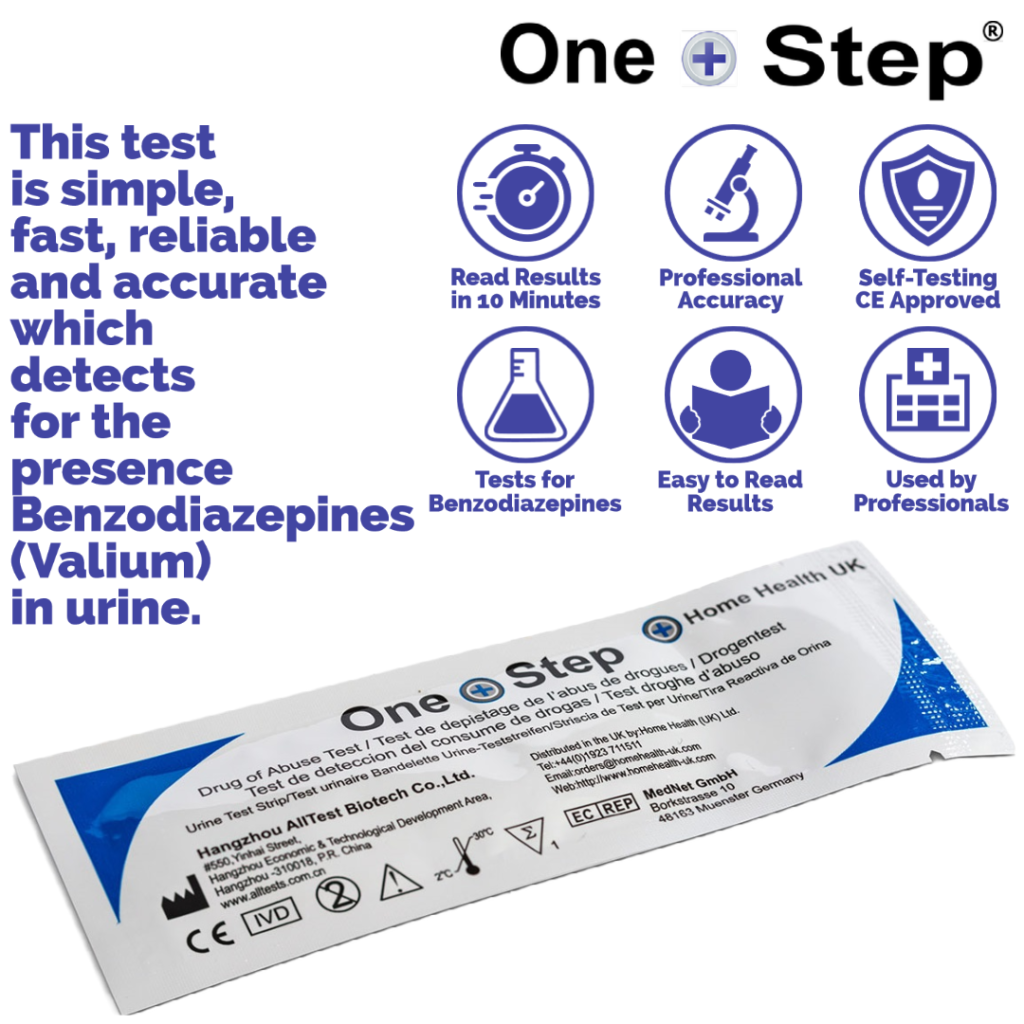 Benzodiazepines Drug Testing Strips Urine Test Strips 10 Tests