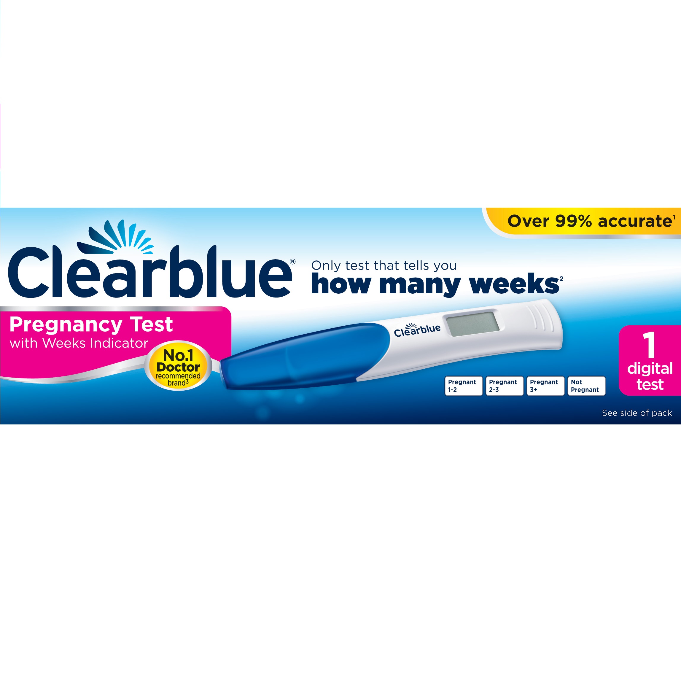 Clearblue Pregnancy Test Strip Single