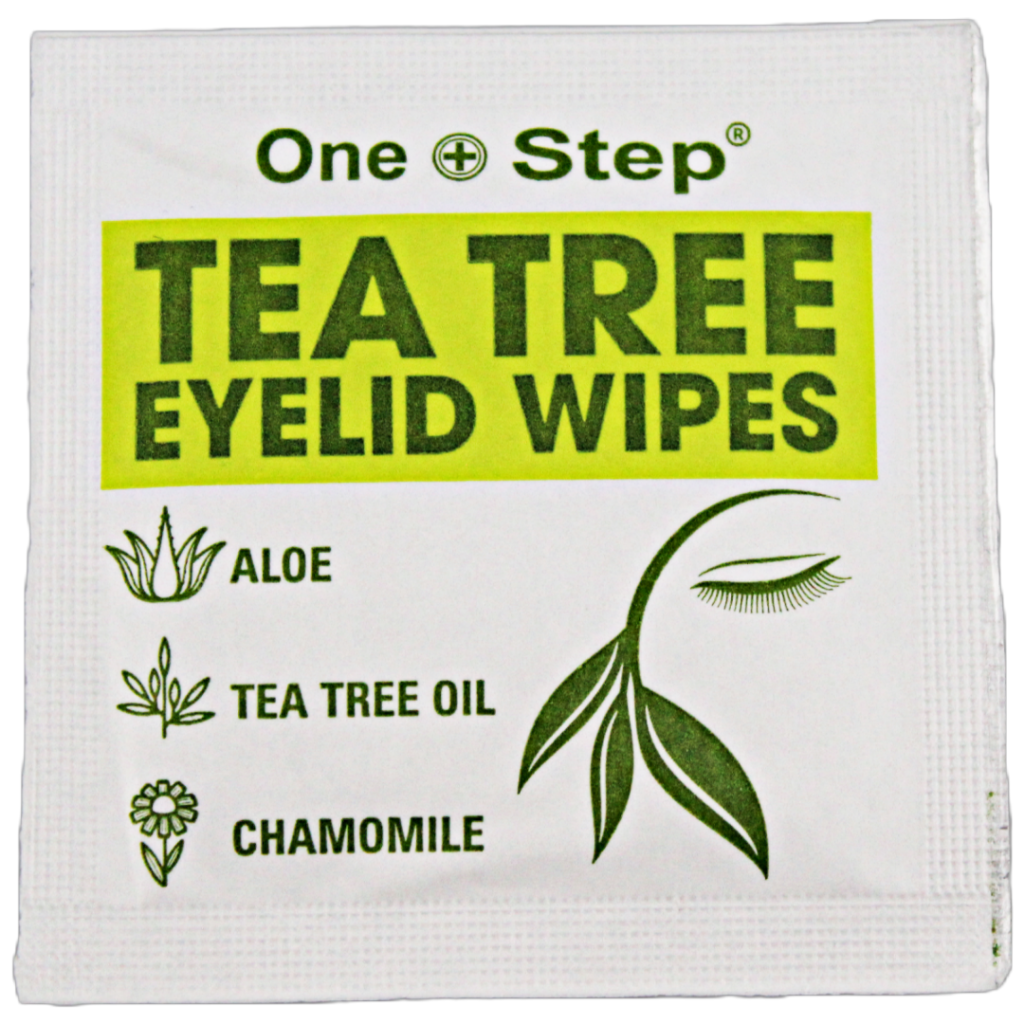 Tea Tree Oil Eyelid Wipes 60 Sachets Home Health Uk