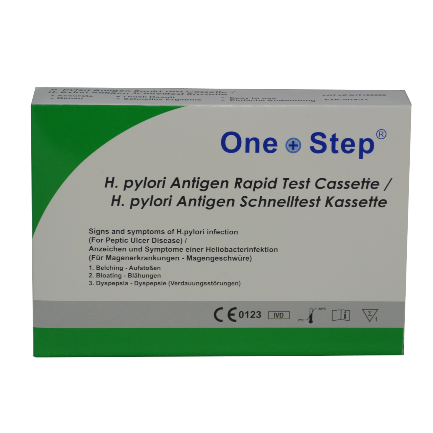 Stomach Ulcer Test Helicobacter H Pylori Faecal Kit One Step 1