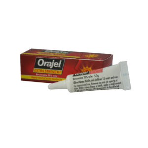 A tube of Orajel.