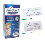pre seed, pregnancy and ovulation strips