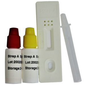 Strep A Throat Swab Streptococcus A Pro Testing Kit 5 Test Pack | Home ...