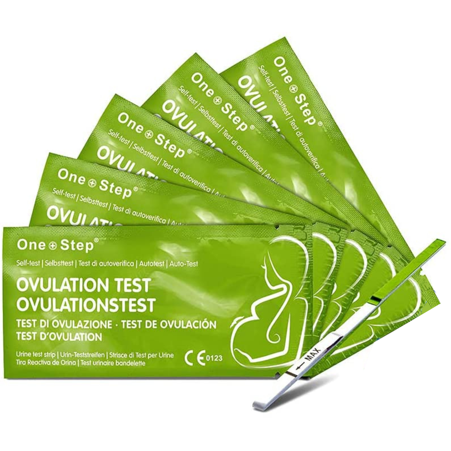 Easy@Home 40 Ovulation Test Strips and 10 Pregnancy Test Strips Kit - The  Reliable Ovulation Predictor Kit (40 LH + 10 HCG)… 