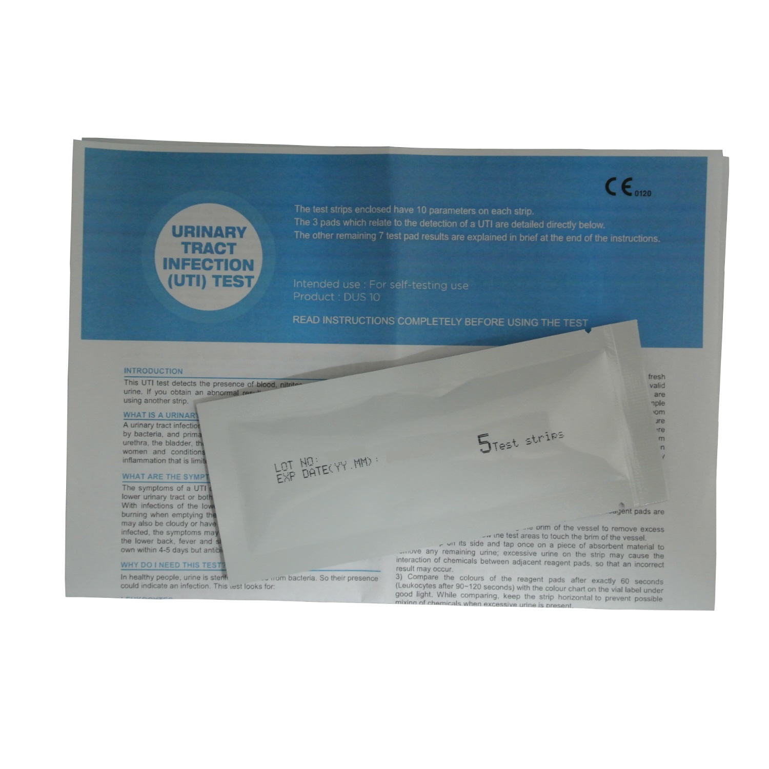 how to read glucose urine test strips