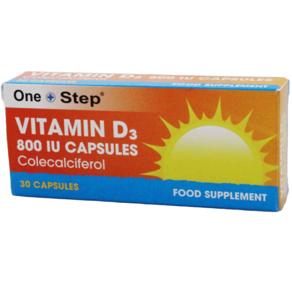 vitamin d3 800IU capsules