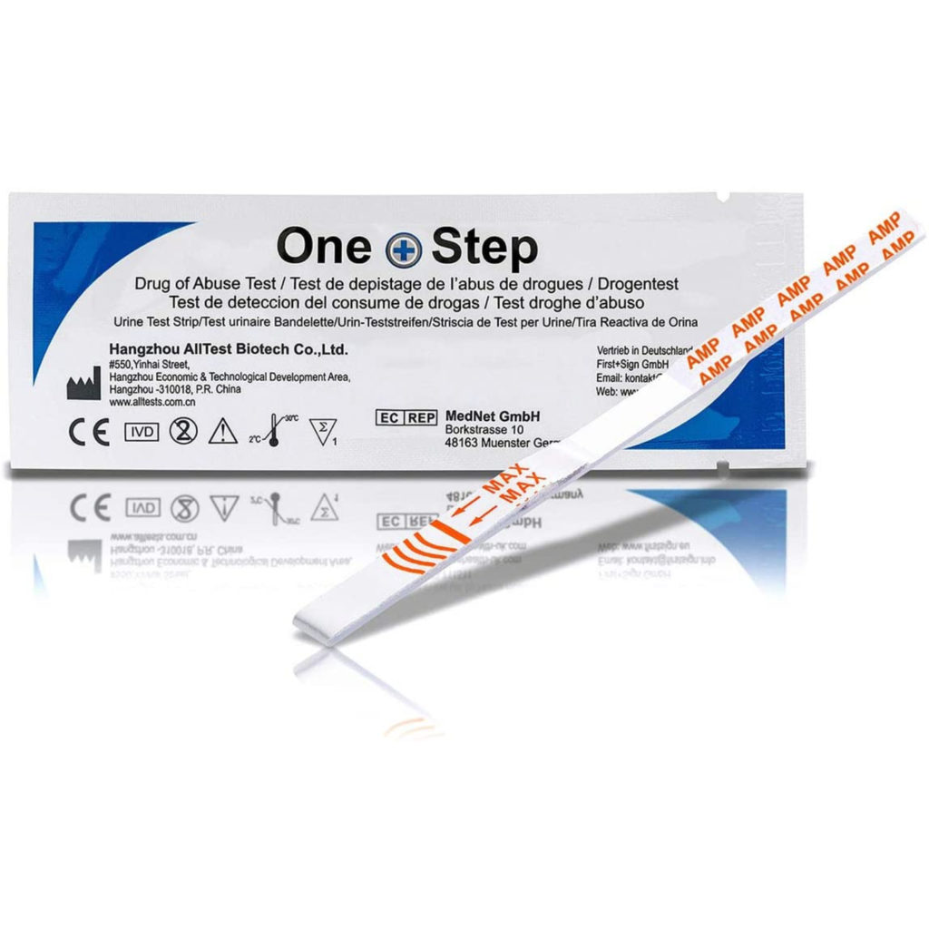 THC 15 ng/mL Home Drug Test Strips - Easy-to-use, Low Detection THC Test  Kit, Single Use (4-Pack)