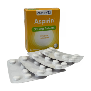 aspirin 300mg tablets box tablets almus
