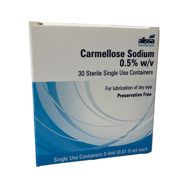 carmellose 0.5 single use box
