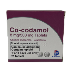 Co-codamol Tablets - 8 mg/500 mg