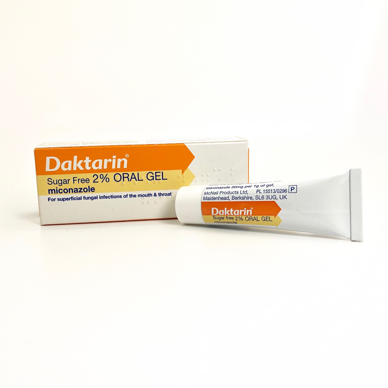 Daktarin Oral Gel Thrush, Candida Treatment 15g Tube - 3 Packs | Home Health UK1512 x 1512