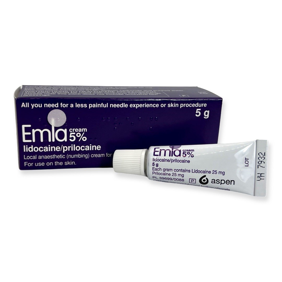 EMLA Cream 5% | 1 x 5g Tube | Home Health UK