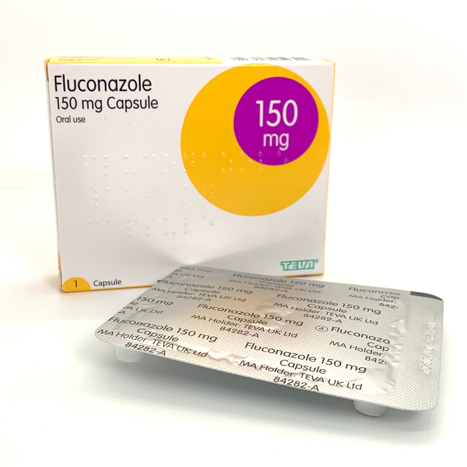 fluconazole dose for recurrent oral thrush