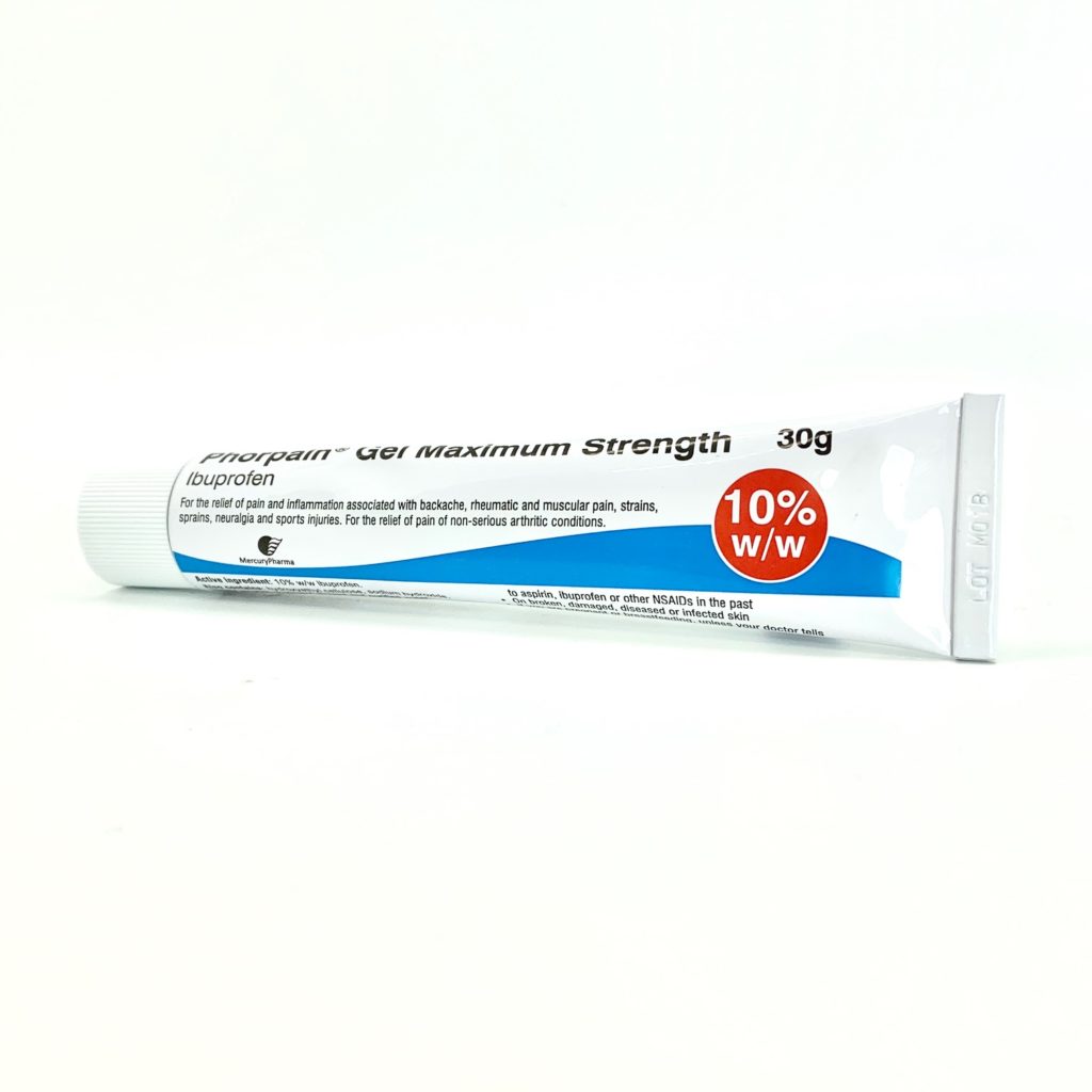 Ibuprofen Gel 10 Max 30g Tube Home Health UK