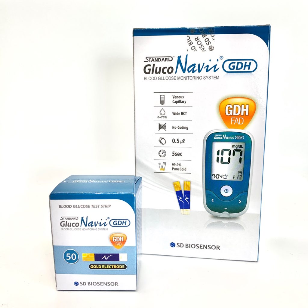 GlucoNavii Blood Glucose Meter & Test Strips