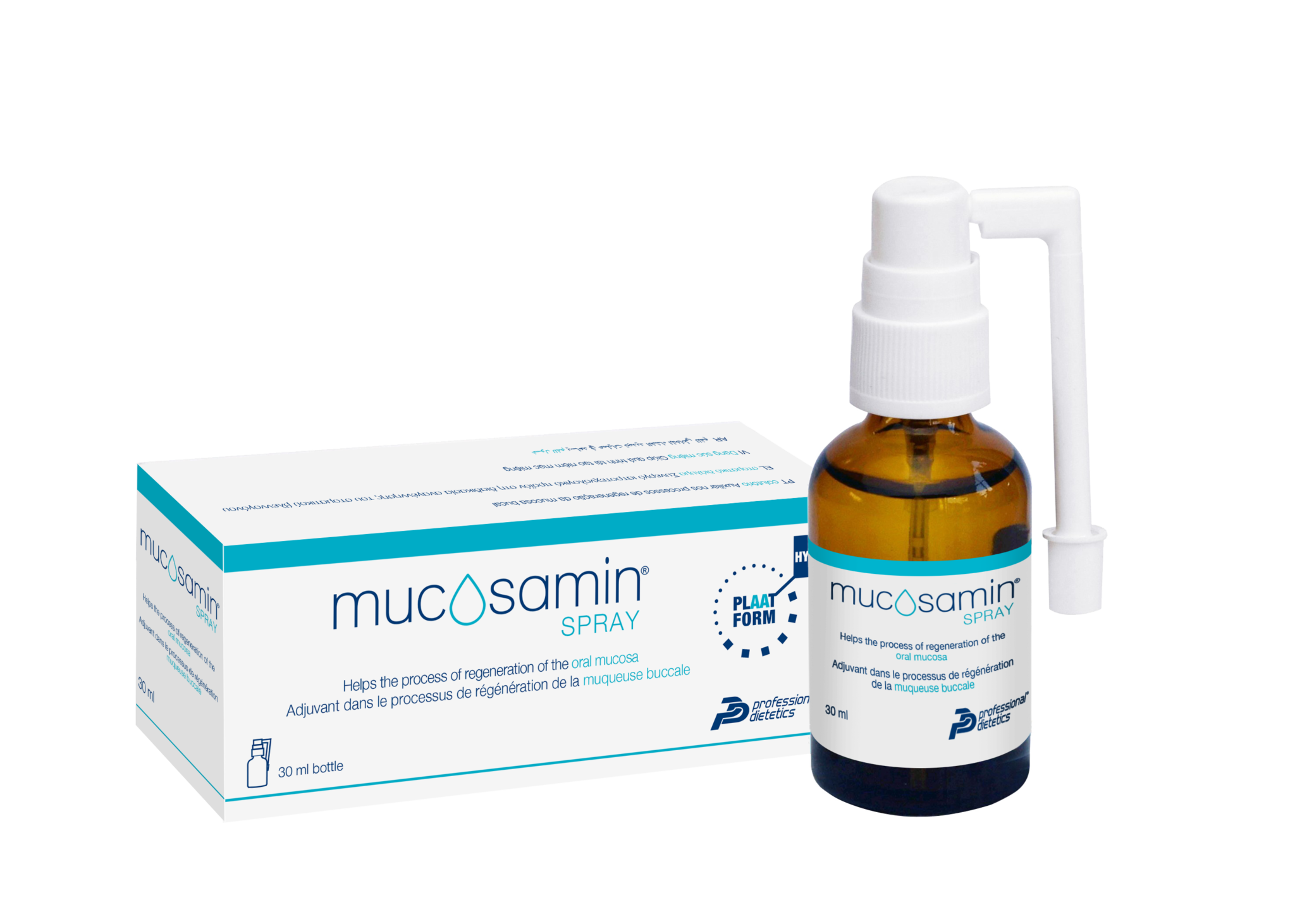 Mucosamin Oral Mouth Spray Treatment for Mucositis | Home Health UK