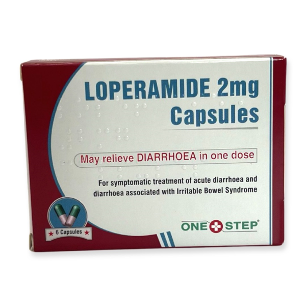 one step loperamide box
