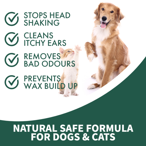pet ear cleaning solution features and benefits