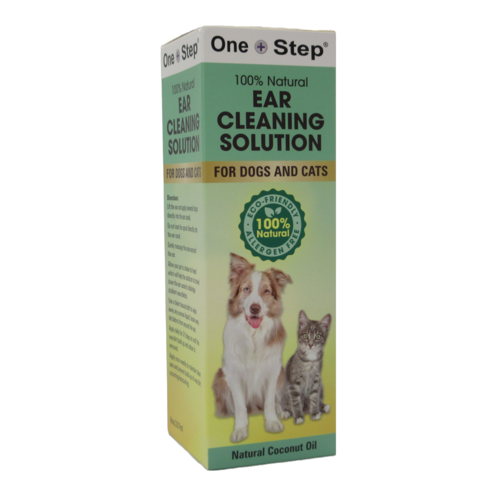 One Step Dogs & Cats Ear Cleaning Solution 237mL Bottle | Home Health UK